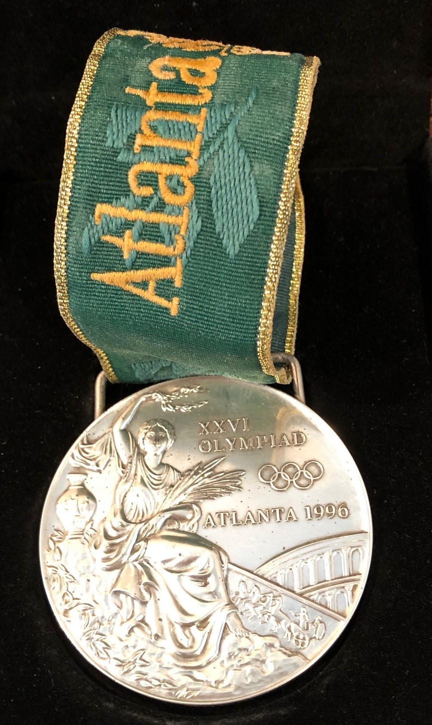 アトランタ五輪の銀メダル