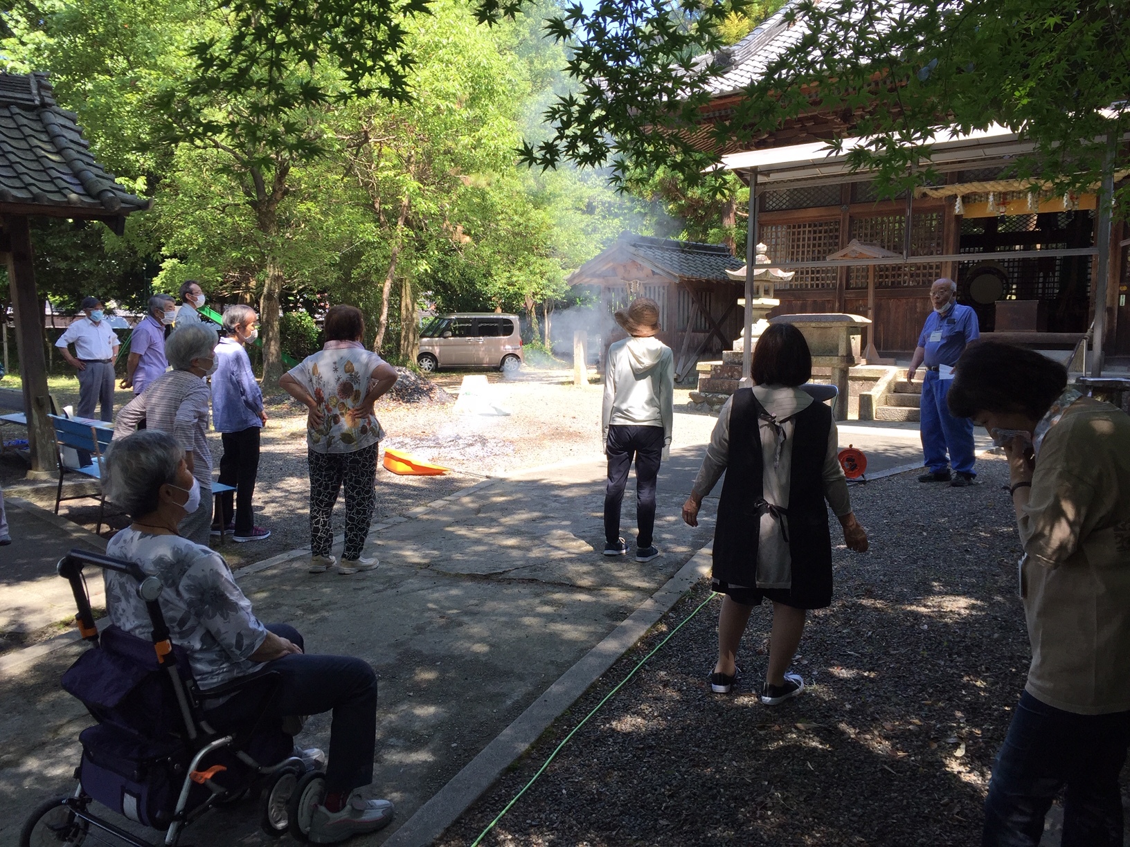 「ふれ愛ふかや」近藤代表の挨拶写真