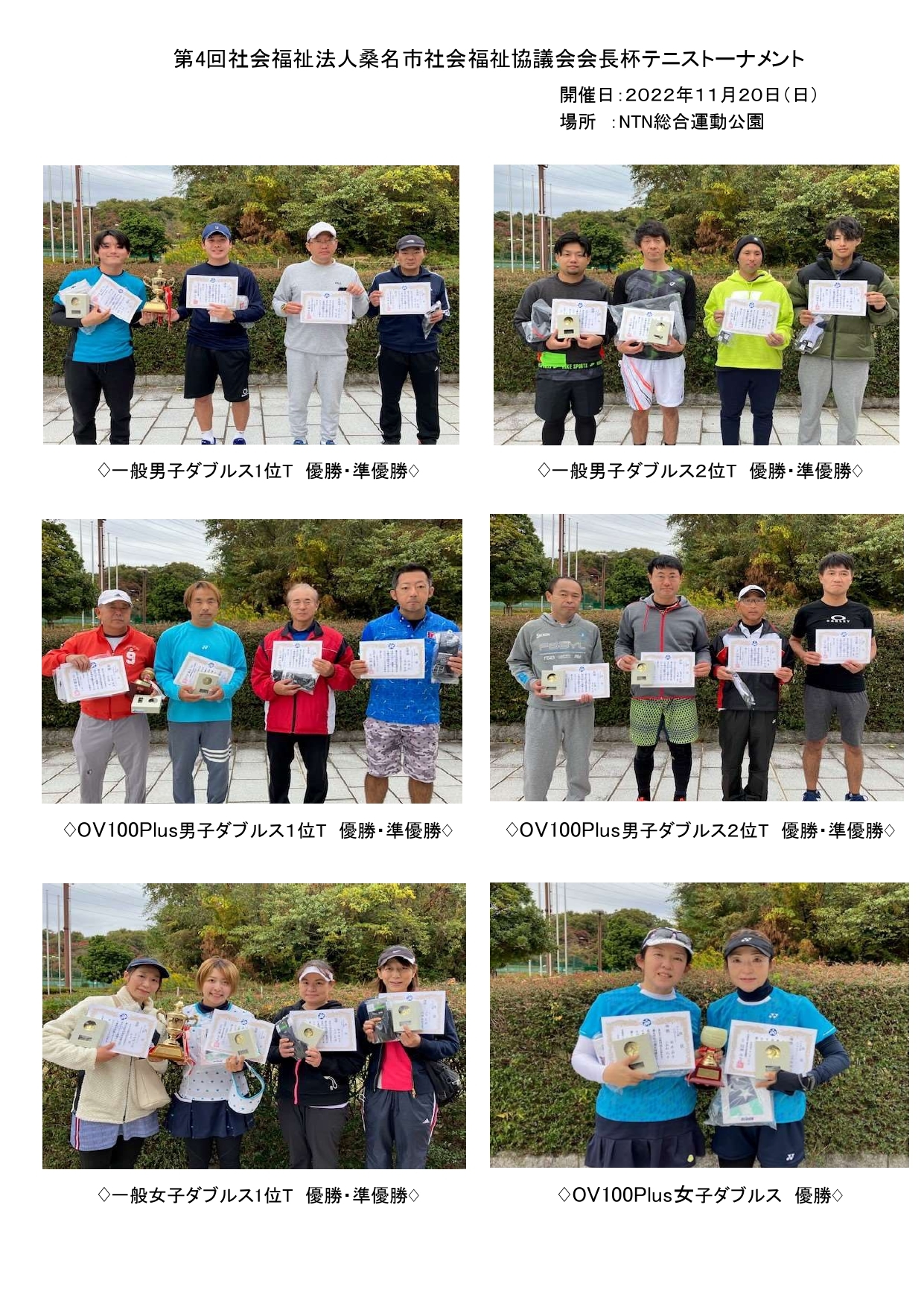 テニス大会